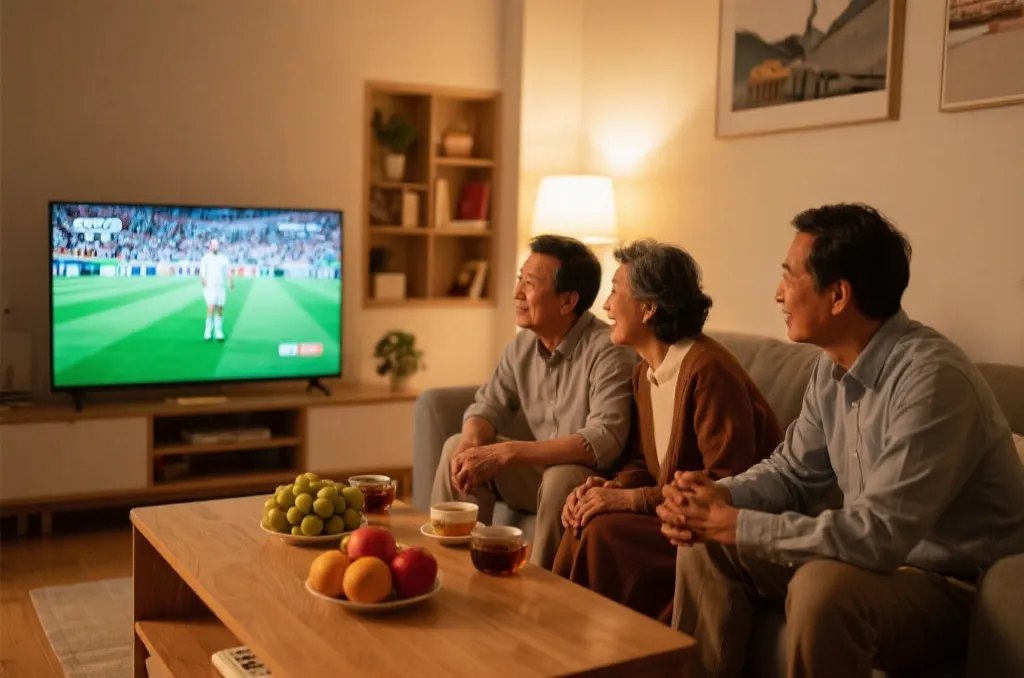 2026世界杯家庭观赛瞬间：三代人围坐在屏幕前，听见一整个中国家庭的情感回声